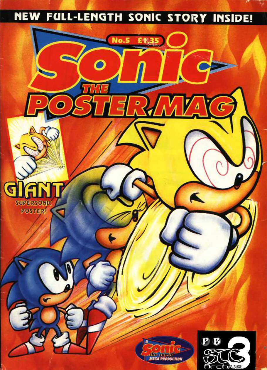 Sonic the Poster Mag - Issue #05 Comic cover page